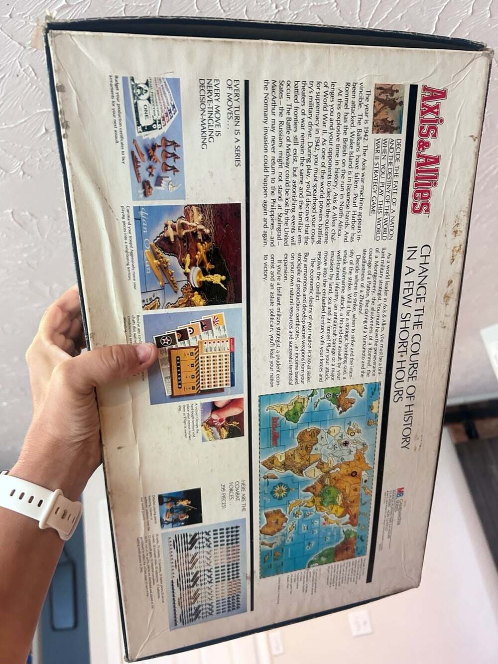 1984 Milton Bradley Axis & Allies Gamemaster Series Board Game - Picture 4 of 11